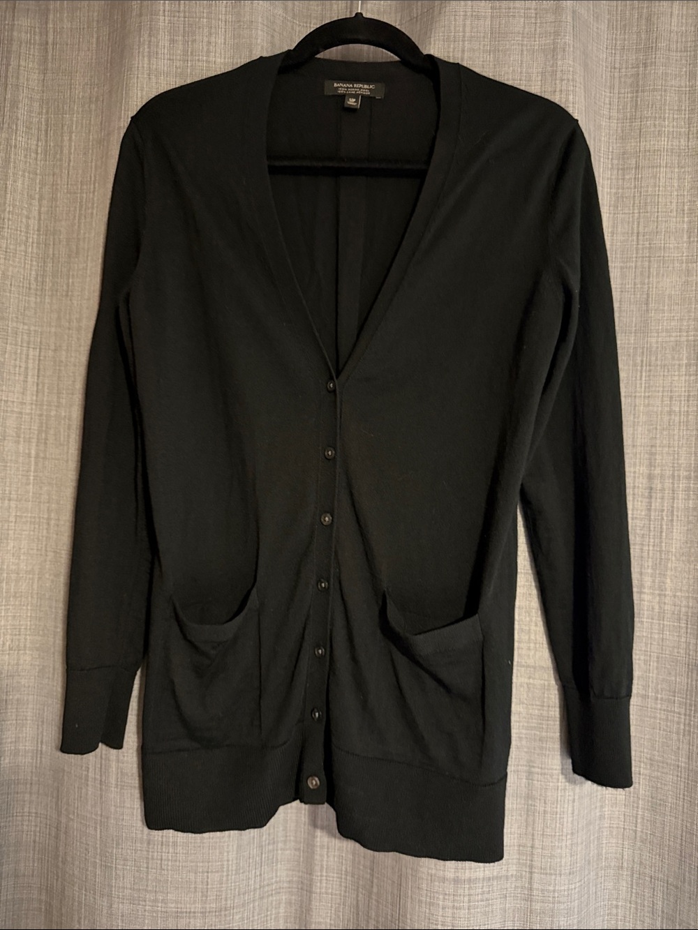 Banana Republic 100% Extra Fine Merino Wool Cardigan